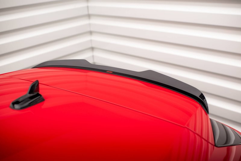 Maxton Spoiler CAP für Audi A3 Sportback 8Y schwarz Hochglanz AU-A3-8Y-CAP1-G