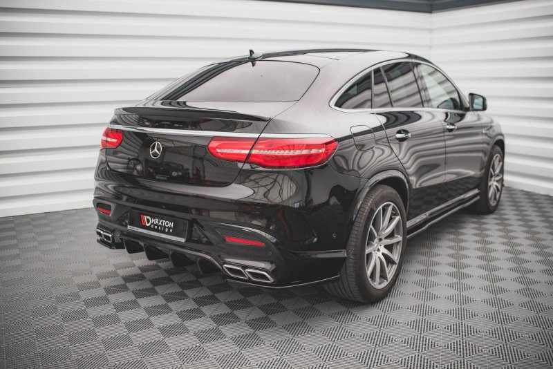 Maxton Heck Ansatz Flaps Diffusor V.2 für Mercedes-Benz GLE Coupe 63 AMG C292 schwarz Hochglanz ME-GLE-C292-AMG-RSD2-G