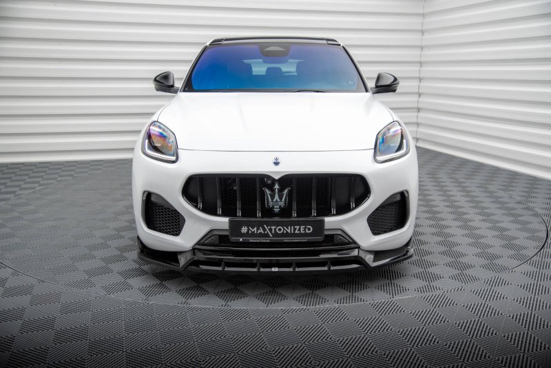 Maxton Front Ansatz Maserati Grecale GT / Modena Mk1 schwarz Hochglanz MS-GR-1-FD1G+FD1R-G