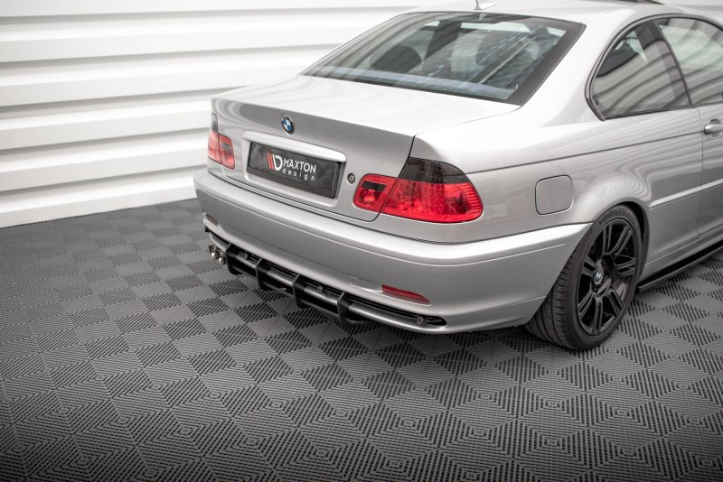 Maxton Street Pro Heckschürze BMW 3er Coupe E46 BM346CCNC-RS1B+BRBI