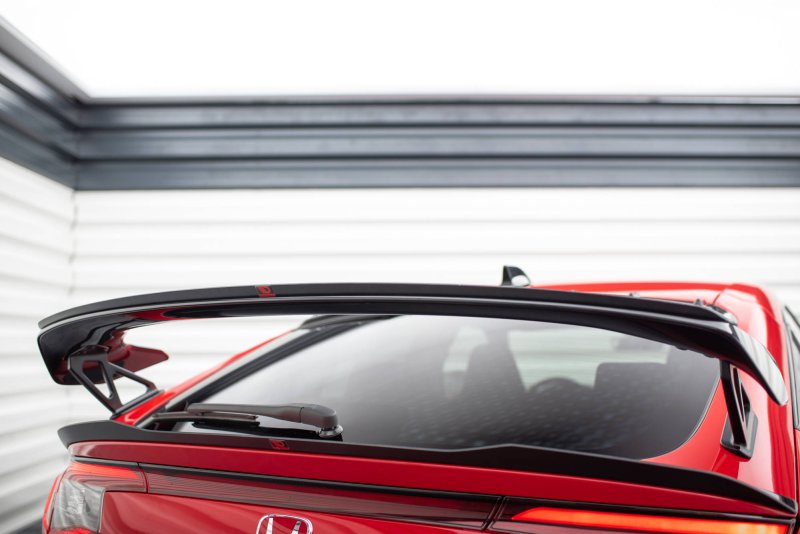 Maxton Höher Spoiler CAP für Honda Civic Type-R Mk 11 schwarz Hochglanz HO-CI-11-TYPE-R-CAP1-G