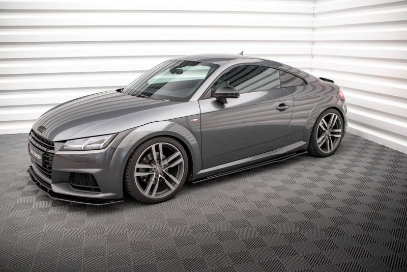 Maxton Street Pro Seitenschweller Ansatz Audi TT S / S-Line 8S AUTT3SLINECNC-SD1BRB