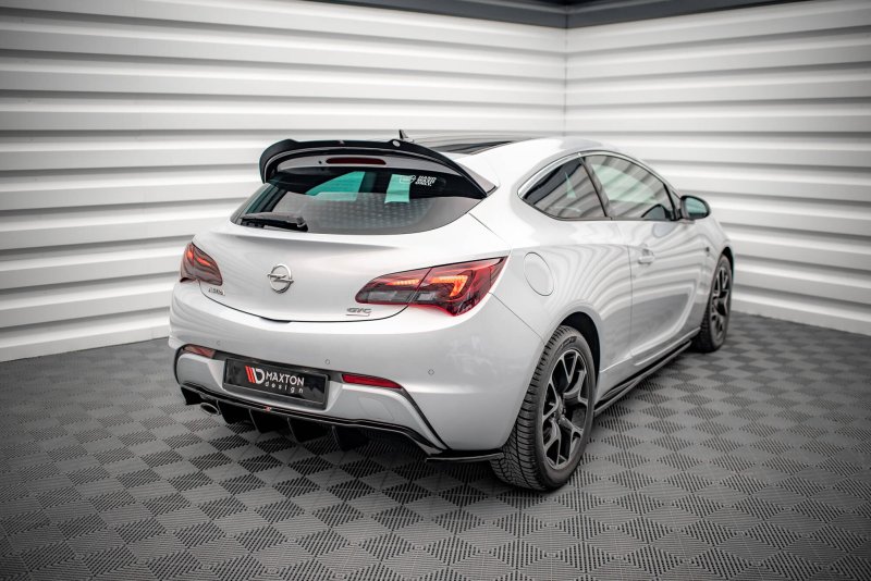 Maxton Heck Ansatz Flaps Diffusor V.2 Opel Astra GTC OPC-Line J schwarz Hochglanz OP-AS-J-GTC-OPCLINE-RSD2-G