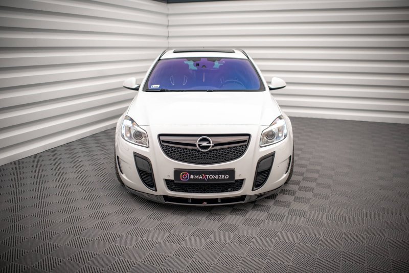 Maxton Front Ansatz V.1 für Opel Insignia OPC Mk1 schwarz Hochglanz OP-IS-1-OPC-FD1-G