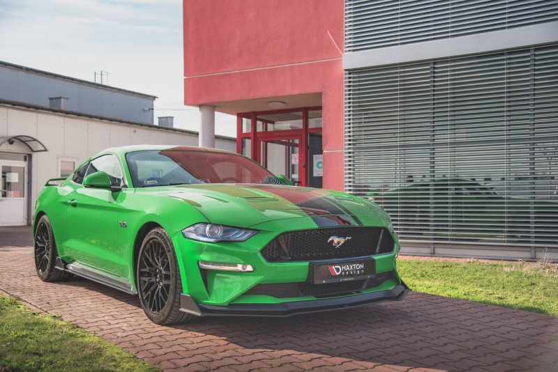 Maxton Street Pro Front Ansatz V.2 für Ford Mustang GT MK6 Facelift FOMU6FGTCNC-FD2BRB
