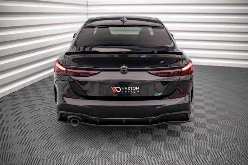 Maxton Heck Ansatz Flaps Diffusor für BMW 2 Gran Coupe M-Paket F44 schwarz Hochglanz BM-2-44-MPACK-RSD1-G
