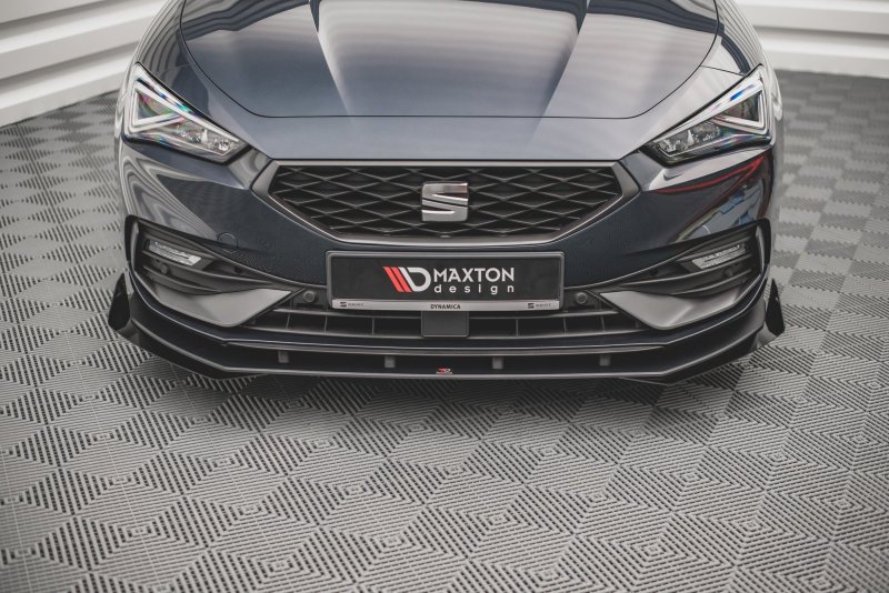 Maxton Flaps Seat Leon FR Mk4 schwarz Hochglanz SELE4FRCNC-FSF1-G