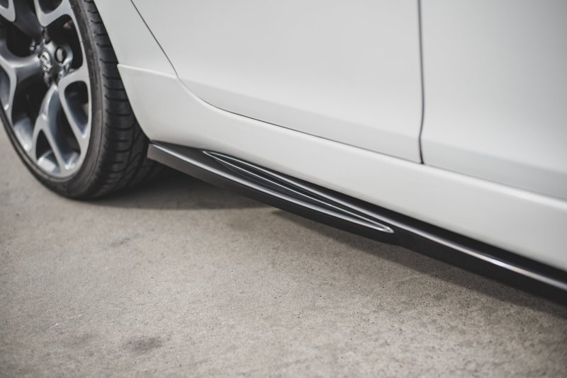 Maxton Seitenschweller Ansatz für Opel Insignia Mk. 1 OPC Facelift schwarz Hochglanz OP-IS-1F-OPC-SD1-G