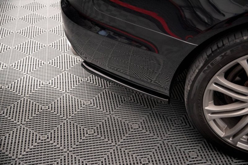 Maxton Heck Ansatz Flaps Diffusor V.2 Audi A6 Avant C7 schwarz Hochglanz AU-A6-C7-AV-RSD2-G