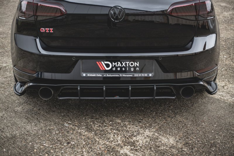 Maxton Racing Heckschürze für VW Golf 7 GTI TCR VWGO7FGTITCRCNC-RS1BRB