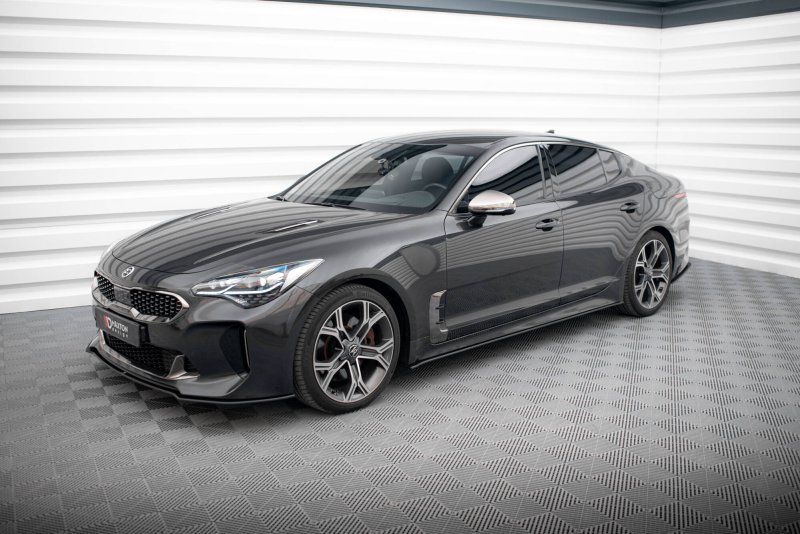 Maxton Street Pro Seitenschweller Ansatz Kia Stinger GT / GT-Line / Standard Mk1 KIST1GTLINECNC-SD1B
