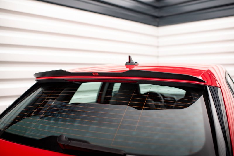 Maxton Spoiler CAP für Audi A3 Sportback 8Y schwarz Hochglanz AU-A3-8Y-CAP1-G
