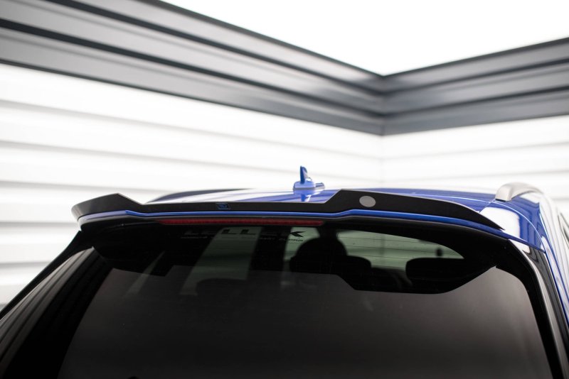 Maxton Spoiler CAP für Audi Q5 S-Line SUV Mk2 Facelift schwarz Hochglanz AU-Q5-2F-SLINE-CAP1-G