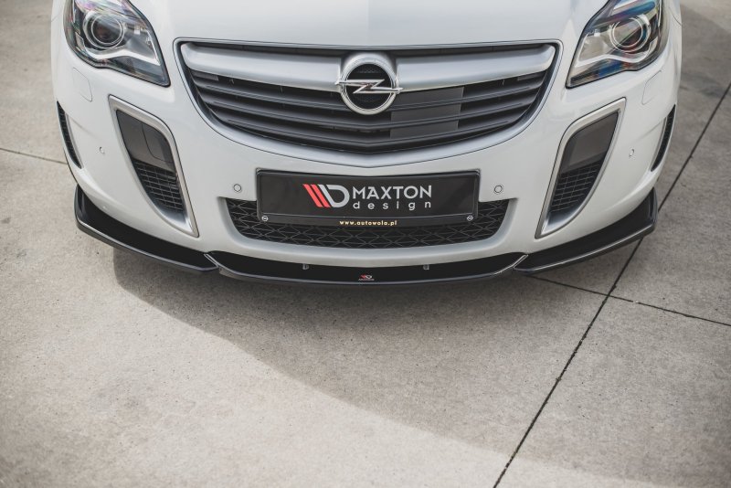 Maxton Front Ansatz V.2 für Opel Insignia Mk. 1 OPC Facelift schwarz Hochglanz OP-IS-1F-OPC-FD2-G