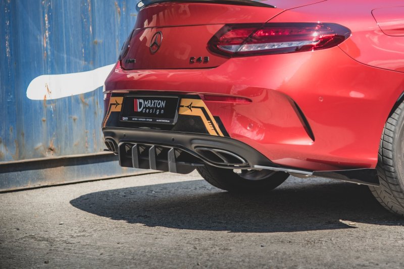 Maxton Racing Heckschürze für Mercedes-AMG C43 Coupe C205 MEC20543AMGCNC-RS1BRB