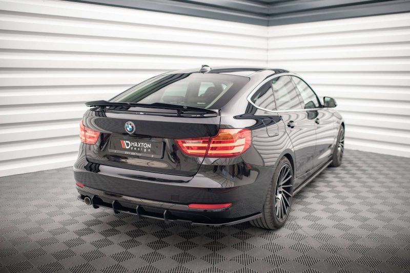 Maxton Heck Ansatz Flaps Diffusor für BMW 3er GT F34 schwarz Hochglanz BM-3-34-GT-RSD2-G