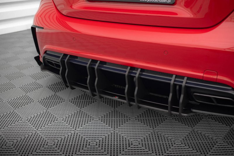 Maxton Street Pro Heckschürze Mercedes-Benz A 45 AMG W176 Facelift MEA176FAEROCNC-RS1BRB