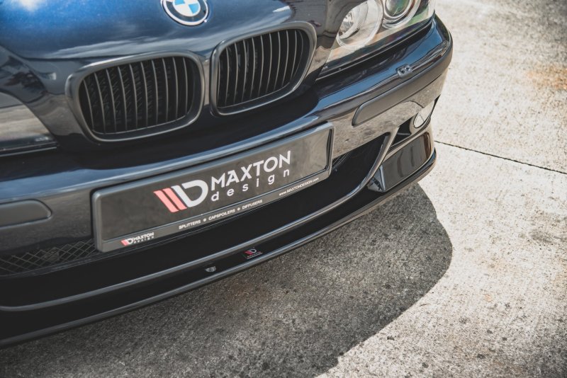 Maxton Front Ansatz für Seite + Front Ansatz für  BMW M5 E39 schwarz Hochglanz BM-5-39-M-FD2G+FDS1-G