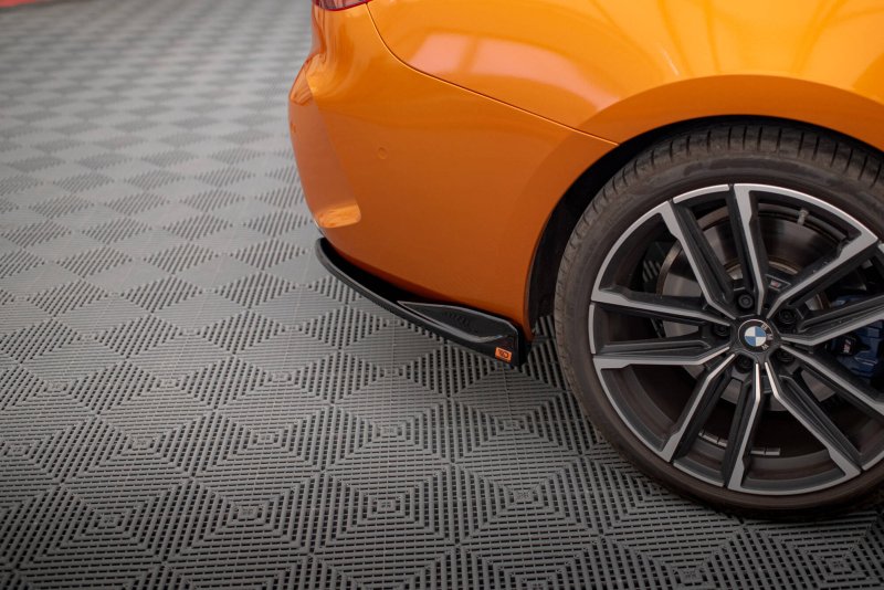 Maxton Heck Ansatz Flaps Diffusor V.2 BMW 4er M440i G22 / G23 / G22 Facelift / G23 Facelift schwarz Hochglanz BM-4-G22-MPACK-RSD4-G