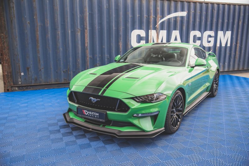 Maxton Street Pro Front Ansatz für V.1 für Ford Mustang GT MK6 Facelift FOMU6FGTCNC-FD1B