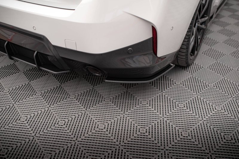 Maxton Street Pro Heck Ansatz Flaps Diffusor für BMW 2 Coupe M-Paket G42 BM242MPACKCNC-RSD1B