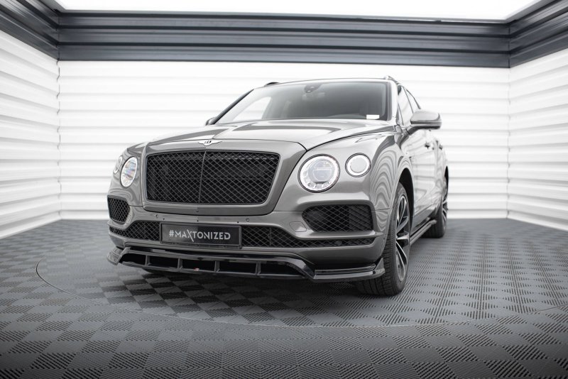 Maxton Front Ansatz Bentley Bentayga Mk1 schwarz Hochglanz BE-BE-1-FD1G+FD1R-G
