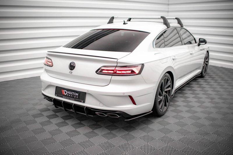 Maxton Street Pro Heck Ansatz Flaps Diffusor für Volkswagen Arteon R VWAR1FRCNC-RSD1B