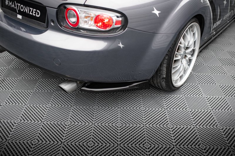 Maxton Heck Ansatz Flaps Diffusor Mazda MX5 NC (Mk3) schwarz Hochglanz MA-MX5-3-RSD1-G