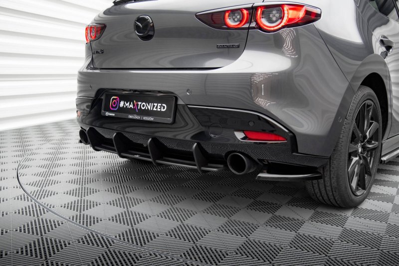 Maxton Street Pro Heckschürze Mazda 3 Mk4 MA34CNC-RS1BRB