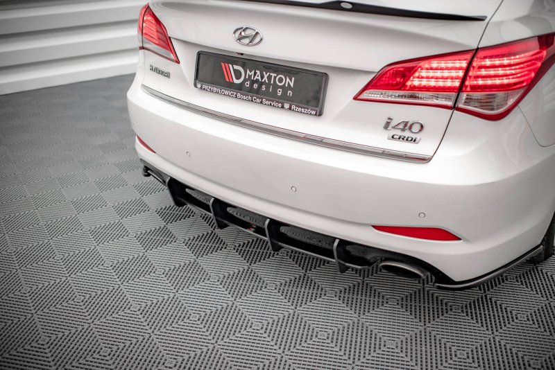 Maxton Street Pro Heckschürze für Hyundai I40 Mk1 HYI401CNC-RS1BRB
