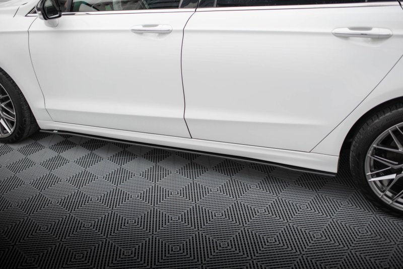 Maxton Street Pro Seitenschweller Ansatz Ford Mondeo Sport Mk5 Facelift / Fusion Sport Mk2 Facelift FOMO5FSPORTCNC-SD1B