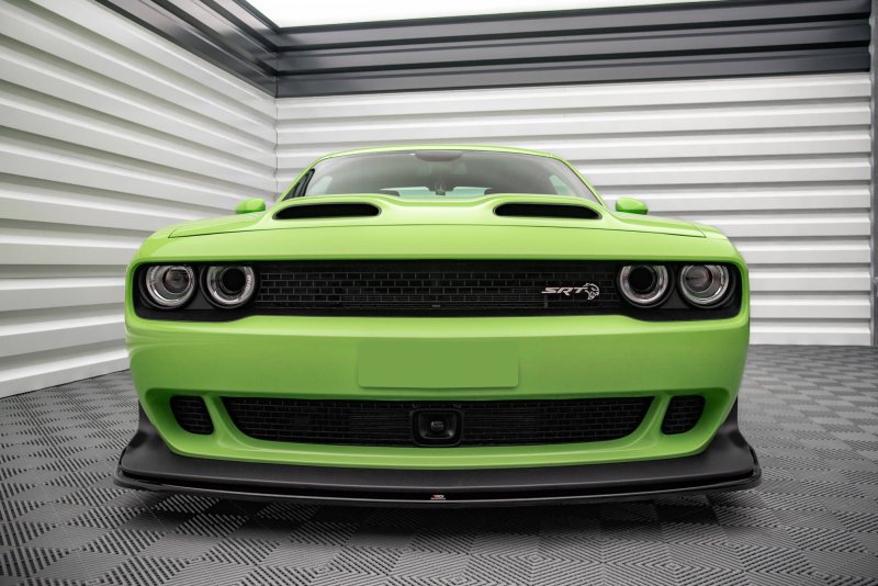 Preview: Maxton Front Ansatz für Dodge Challenger SRT Demon Mk3 schwarz Hochglanz DO-CHL-3F-SRT-HC-FD1-G