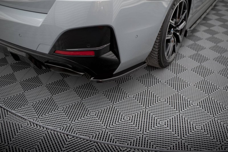 Maxton Heck Ansatz Flaps Diffusor V.1 BMW M440i Gran Coupe G26 schwarz Hochglanz BM-4-G26-MPACK-GC-RSD3-G