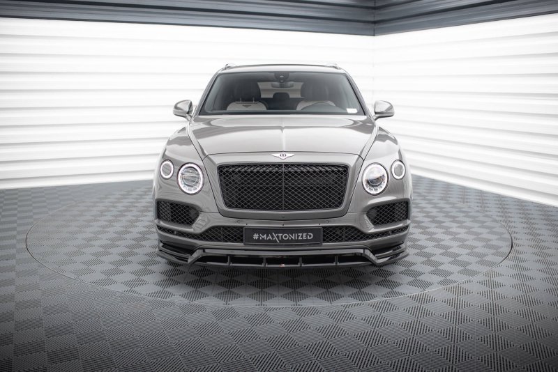 Maxton Front Ansatz Bentley Bentayga Mk1 schwarz Hochglanz BE-BE-1-FD1G+FD1R-G