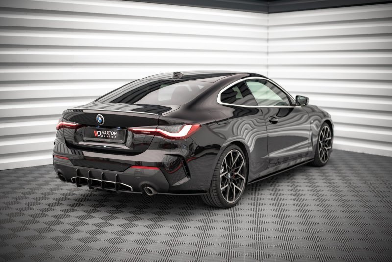 Maxton Street Pro Heck Ansatz Flaps Diffusor für BMW 4er M-Paket G22 BM4G22MPACKCNC-RSD1B
