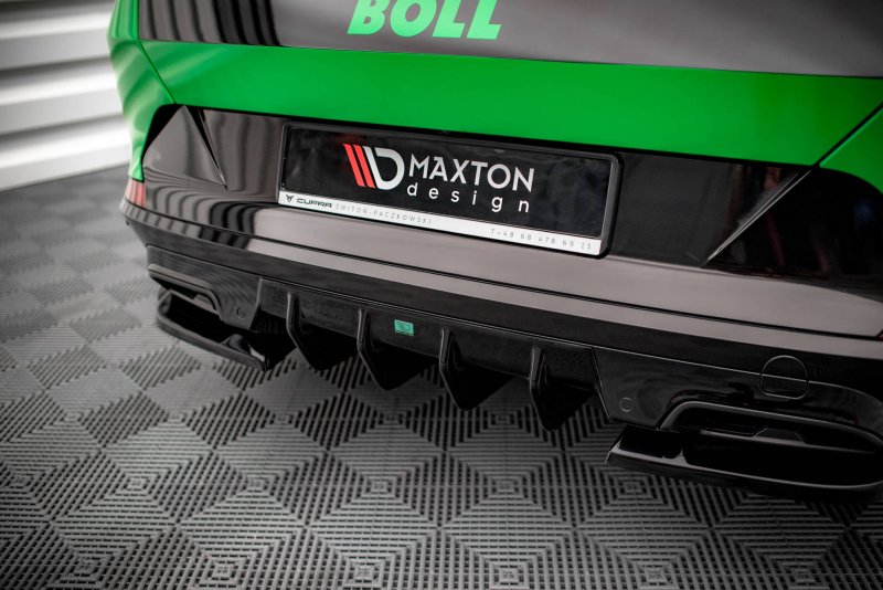 Maxton Diffusor Heck Ansatz V.2 für Cupra Formentor schwarz Hochglanz CU-FO-1-RS2-G