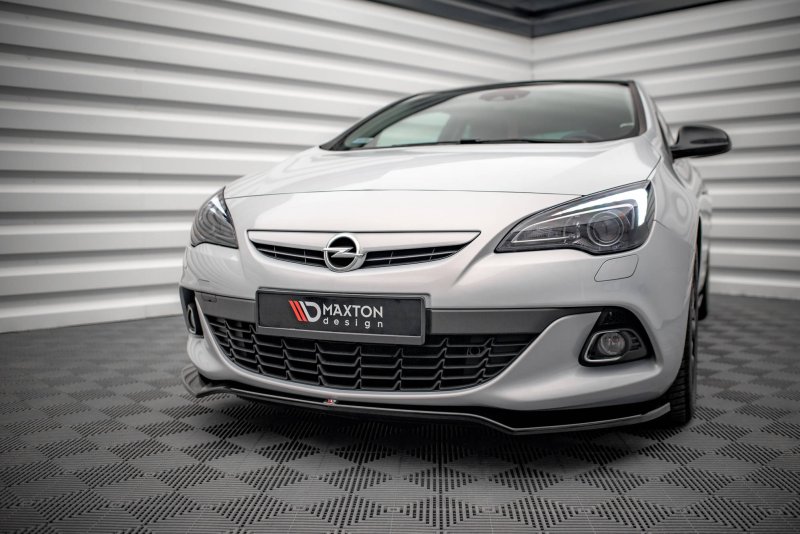 Maxton Front Ansatz V.2 für Opel Astra GTC OPC-Line J schwarz Hochglanz OP-AS-J-GTC-OPCLINE-FD2-G