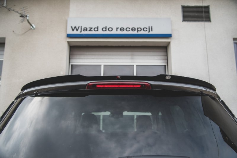 Maxton Spoiler CAP für Ford S-Max Mk2 Facelift schwarz Hochglanz FO-SMAX-2F-CAP1-G