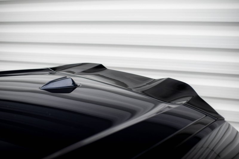 Maxton Spoiler CAP Abrisskante 3D BMW XM G09 schwarz Hochglanz BM-XM-1-CAP3D1-G