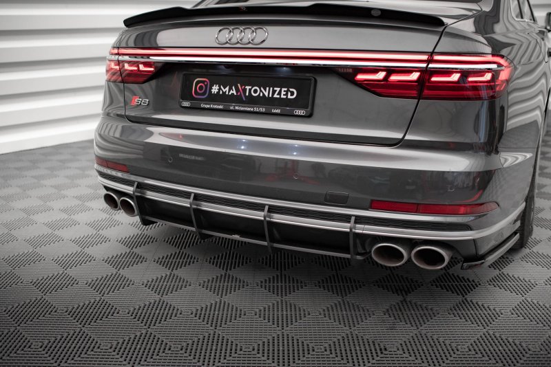 Maxton Street Pro Heckschürze für Audi S8 D5 AUS8D5CNC-RS1BRB