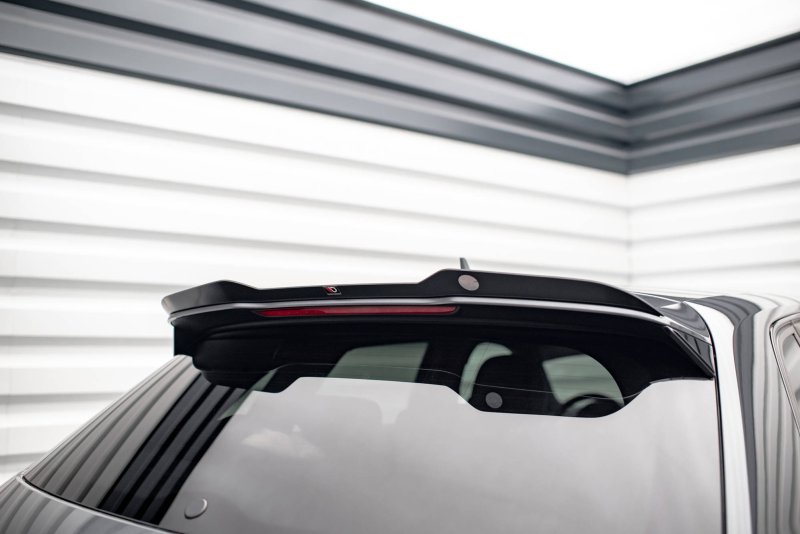 Maxton Spoiler CAP für Audi S3 / A3 S-Line Sportback 8V Facelift schwarz Hochglanz AU-S3-3F-SB-CAP1-G