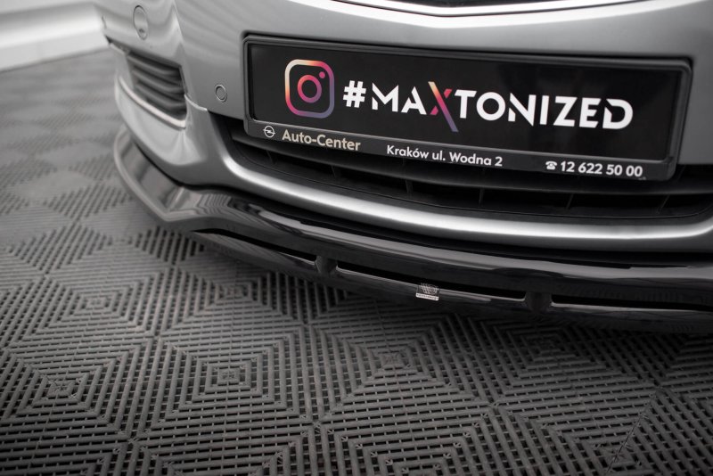 Maxton Front Ansatz Opel Insignia OPC-Line Mk1 schwarz Hochglanz OP-IS-1-OPCLINE-FD1G+FD1R-G