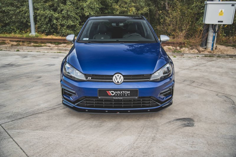 Maxton Racing Front Ansatz für passend für VW Golf 7 R / R-Line Facelift VWGO7FRCNC-FD2B