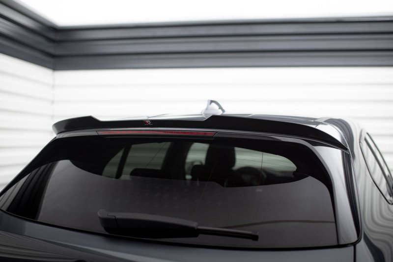 Maxton Spoiler CAP Abrisskante BMW 1er F40 schwarz Hochglanz BM-1-40-CAP1-G