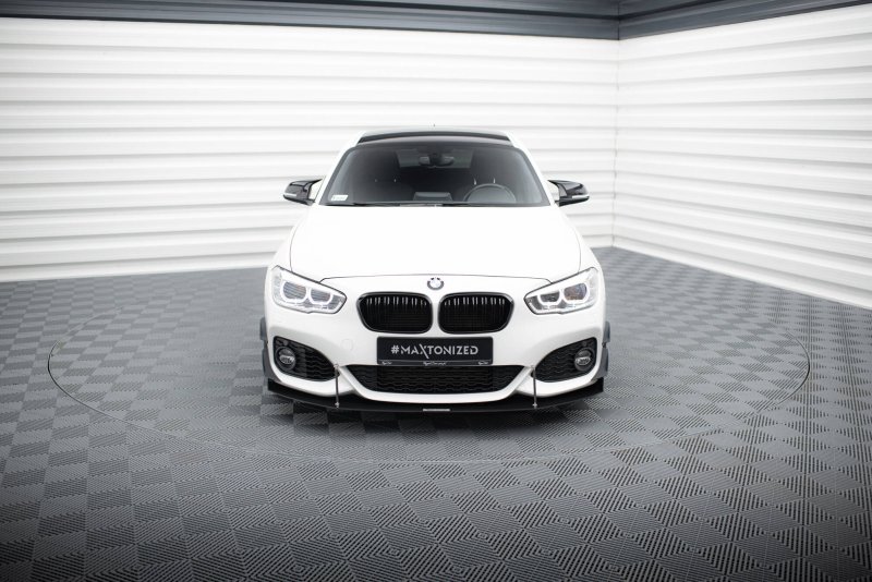 Maxton Stoßstangenflügel vorne (Canards) BMW 1er M-Paket / M140i F20 Facelift BM-1-F20F-M-CAN1