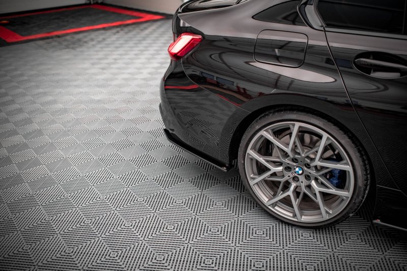 Maxton Street Pro Heck Ansatz Flaps Diffusor V.2 für BMW M340i / M-Paket G20 / G21 BM321MPACKCNC-RSD2B