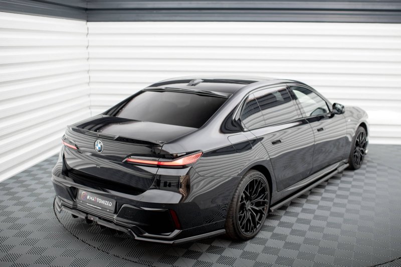 Maxton Heckscheiben Spoiler für BMW 7 M-Paket / M760e G70 schwarz Hochglanz BM-7-G70-MPACK-H1-G