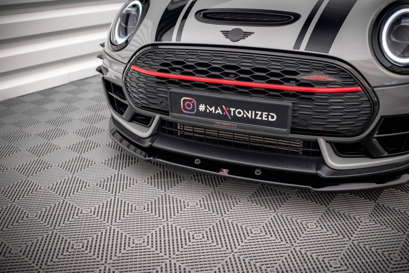 Maxton Front Ansatz V.2 für Mini Cooper Clubman John Cooper Works F54  schwarz Hochglanz MC-CM-2-S-JCW-FD2-G
