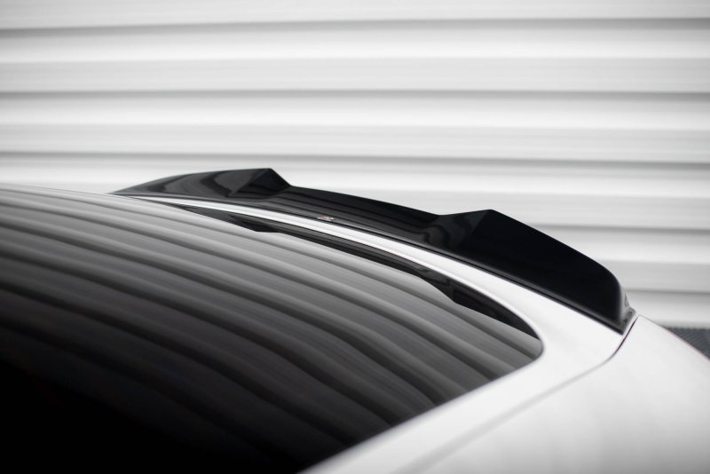 Maxton Spoiler CAP Abrisskante 3D Audi TT 8J schwarz Hochglanz AU-TT-2-CAP3D1-G