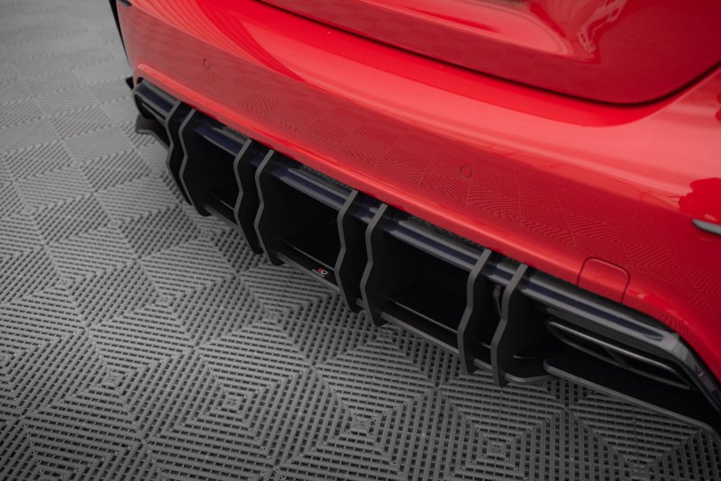 Maxton Street Pro Heckschürze Mercedes-Benz A 45 AMG W176 Facelift MEA176FAEROCNC-RS1BRB